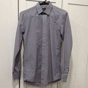 Bar III Men's Gray Dress Shirt